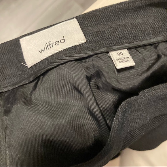 Aritzia Wilfred Elise Skirt BLACK - Picture 4 of 4